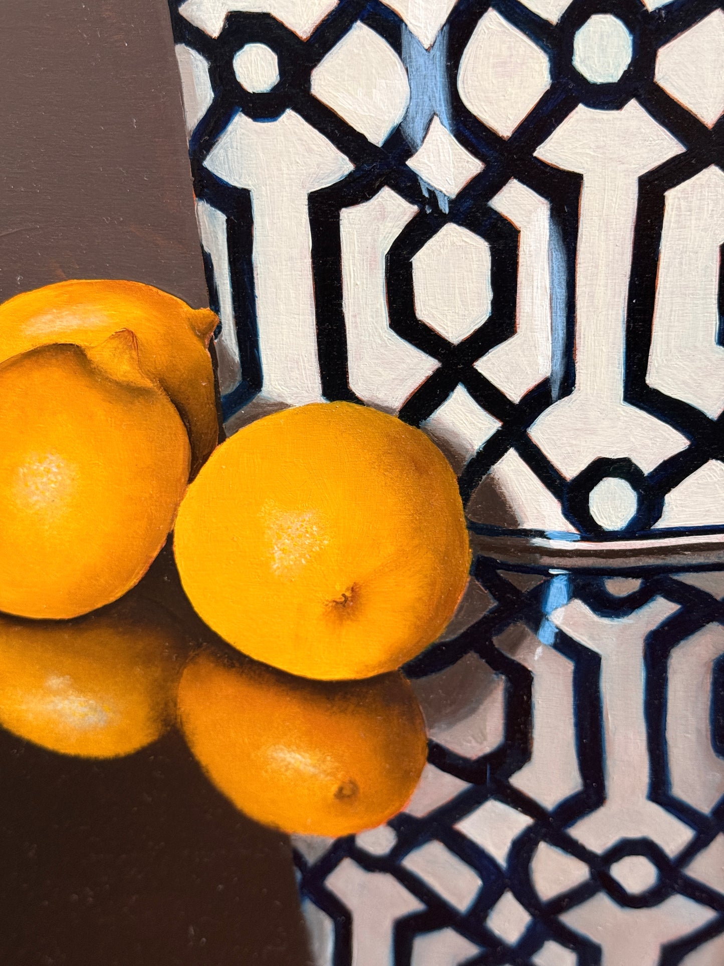 Tina Bennett - Nelly's Ginger Jar with Lemons