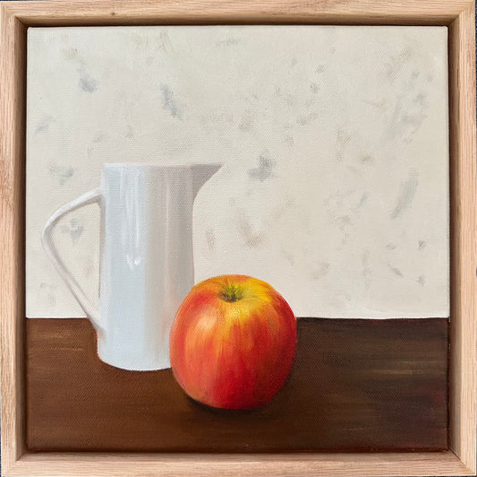 Clare Lewis - Creamer Jug with Gala apple