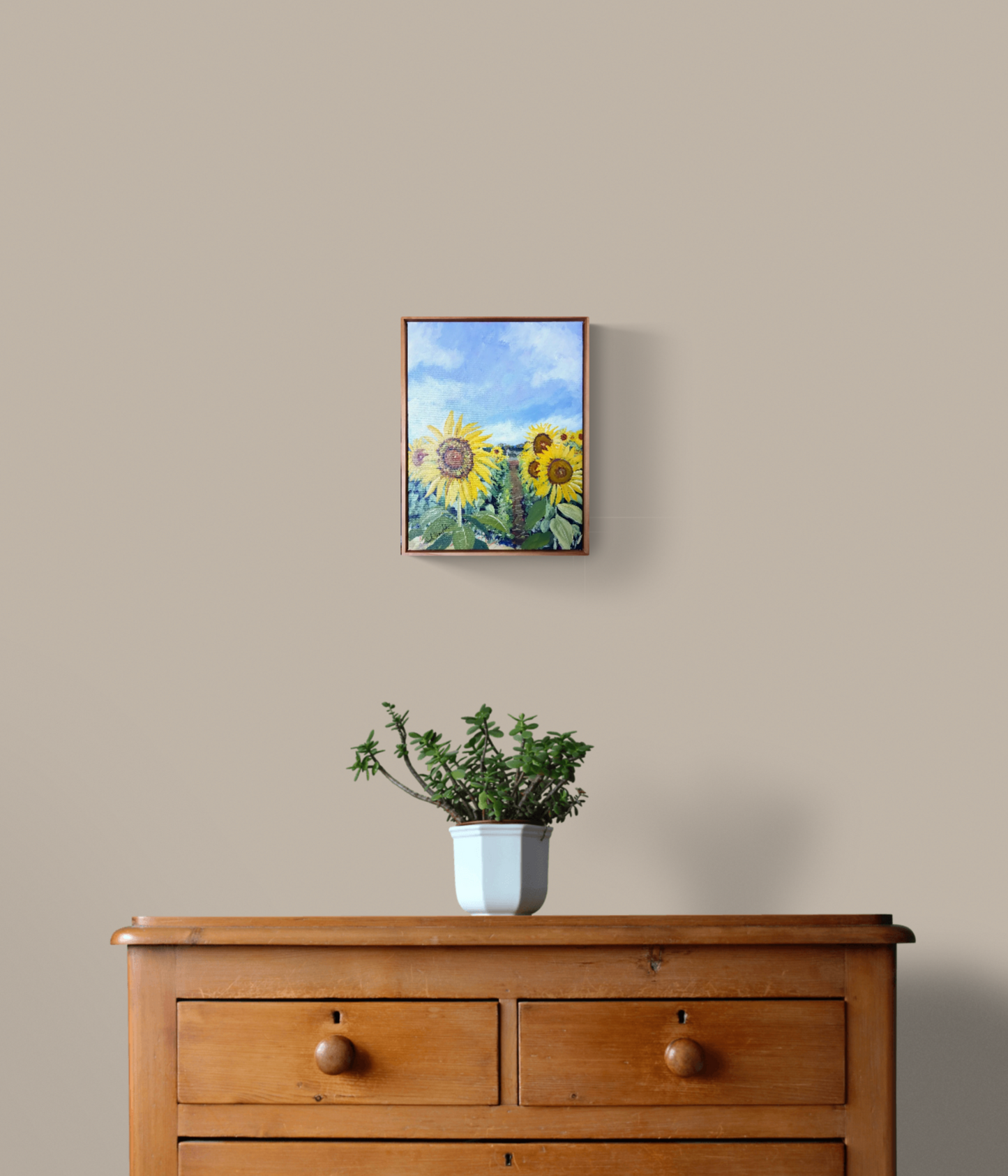 Paul Drought - Sunflowers at Kalbar