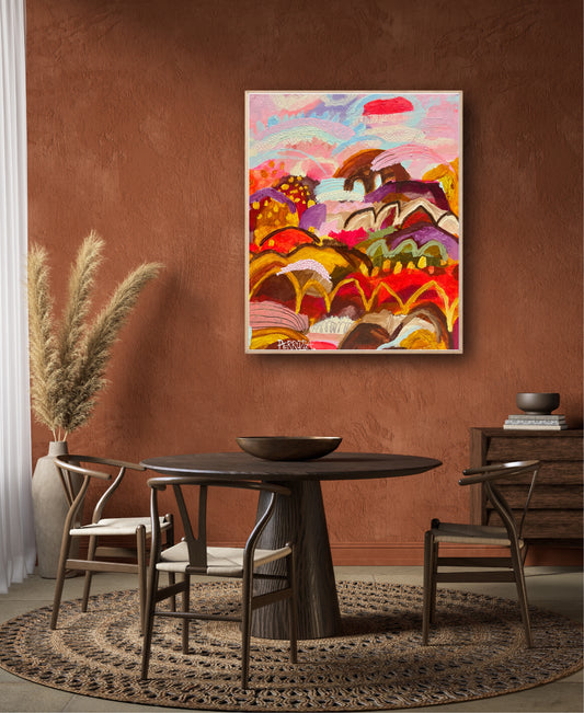 Lisa Perruzza - Sunrise at Katherine