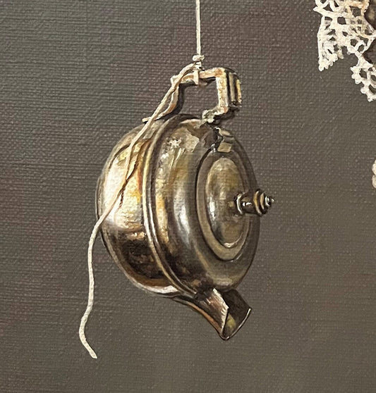 Trudi Harley - Teapot Doily and Bottles