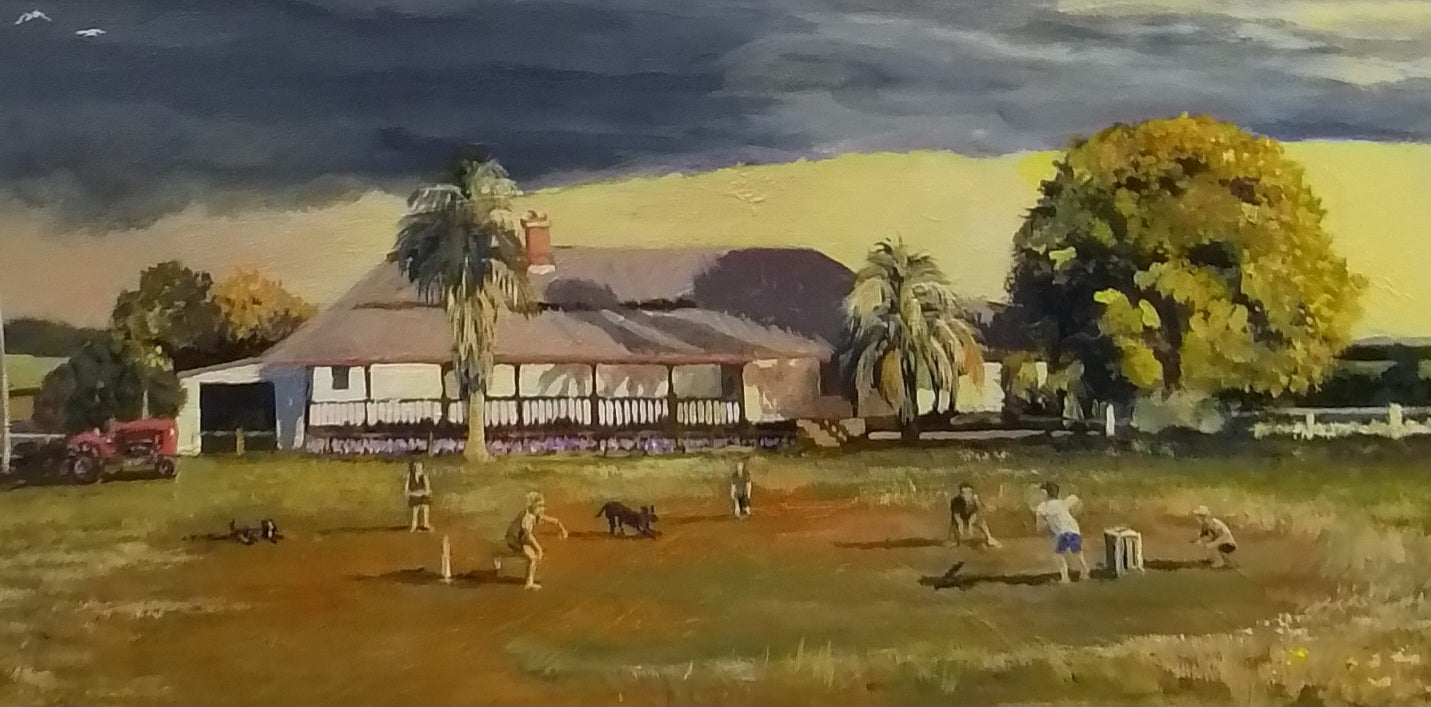 Paul Drought - Over the fence is 6 and out!