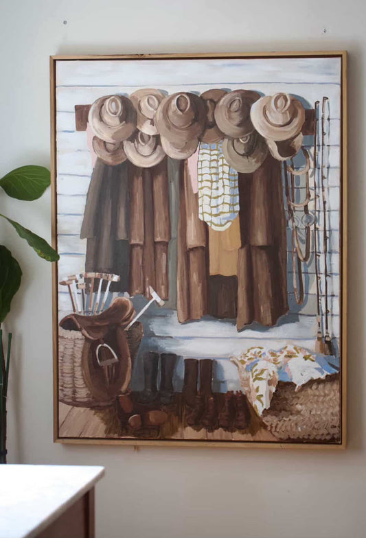 Emma Pfeiffer - Between coming and going, the mudroom at Wonbobbie