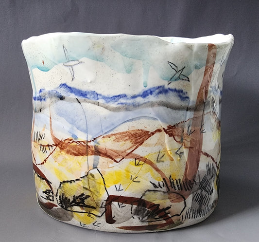 Catherine Allen - Gannets in Flight