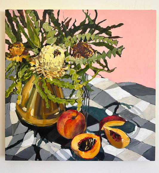 Emily Raubenheimer - Banksia and peaches
