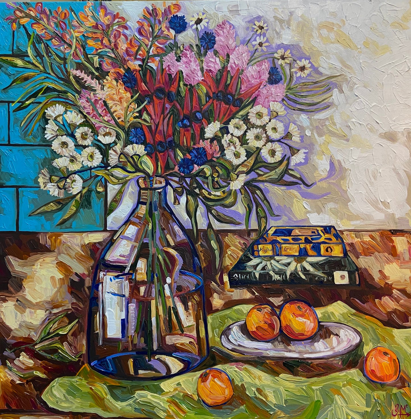 Sarah McCullough - sturt desert pea still life’