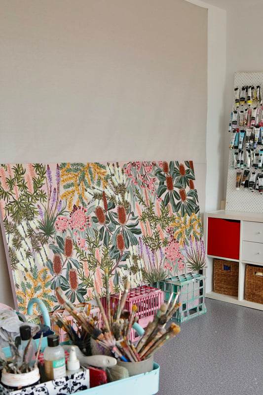 Amy Gibbs - Let's Take A Walk (triptych)