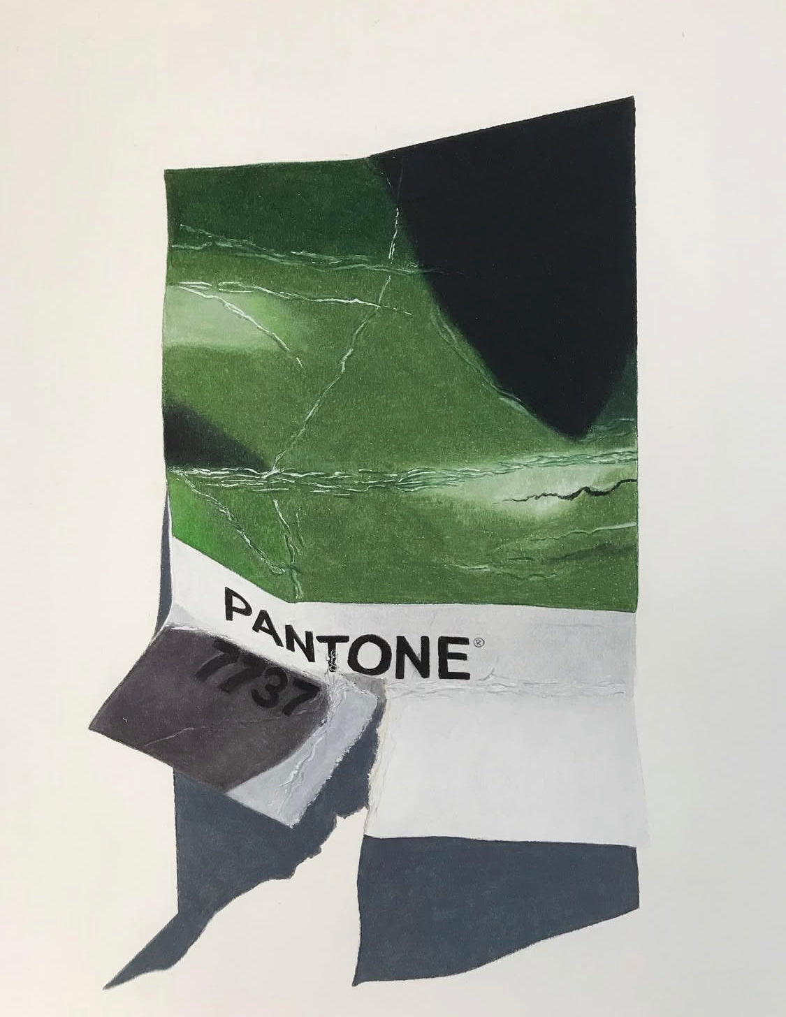 Kae Norman - Pantone 7737 Green