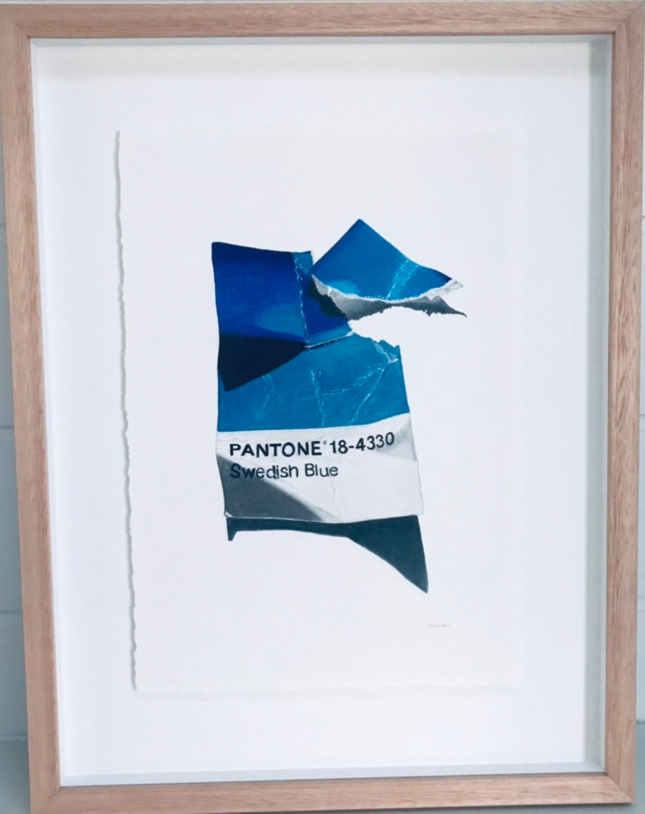 Kae Norman - Pantone 18-4330 Swedish Blue