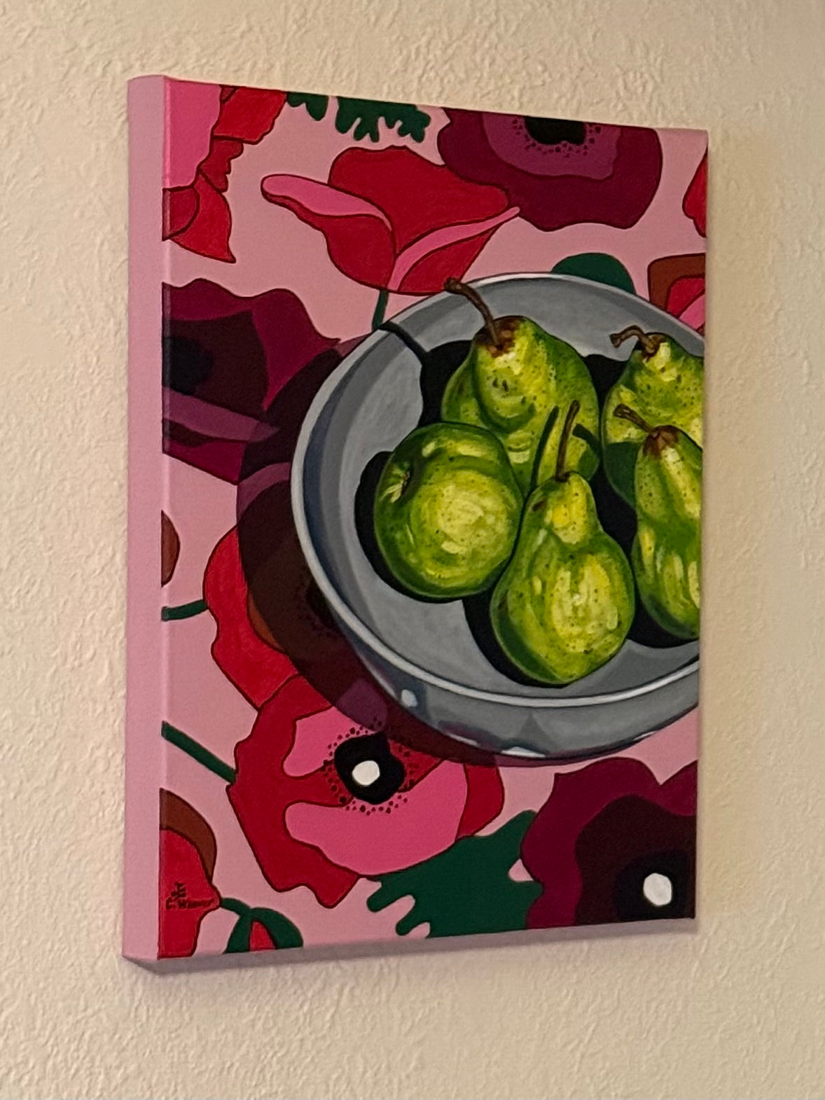 Claire Weaver - Pears and Poppies