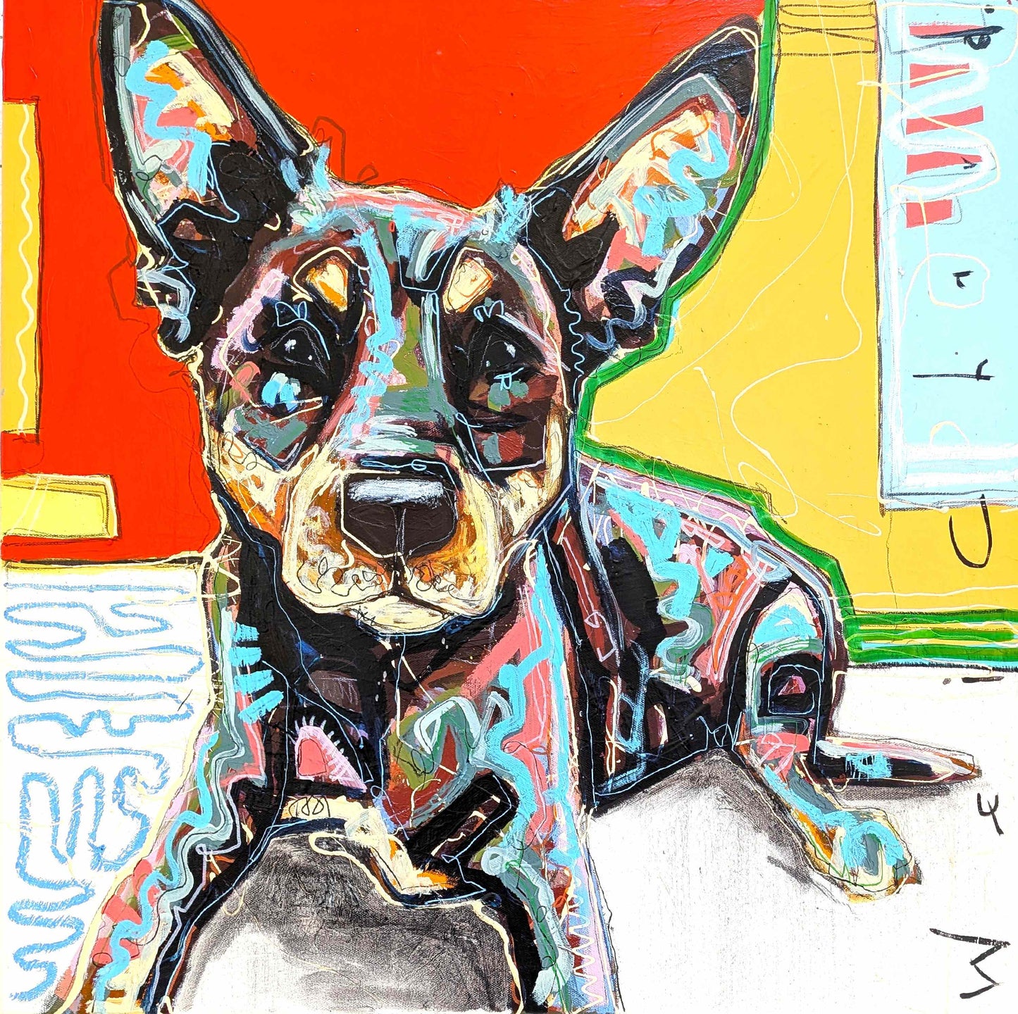 Aidan Weichard - Red Country Kelpie