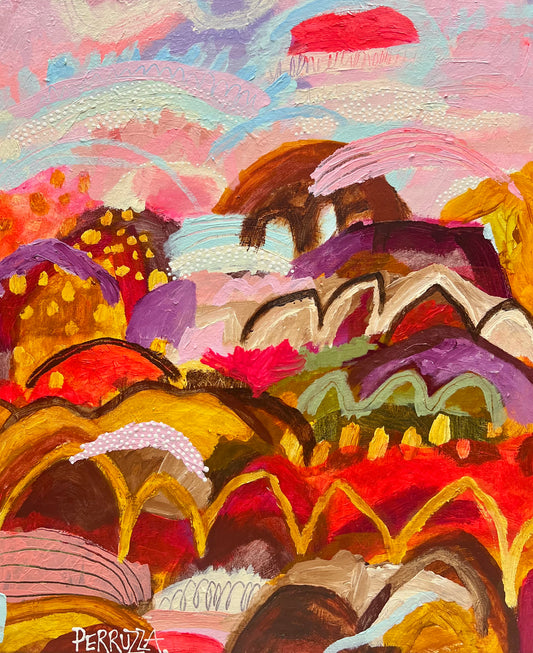 Lisa Perruzza - Sunrise at Katherine