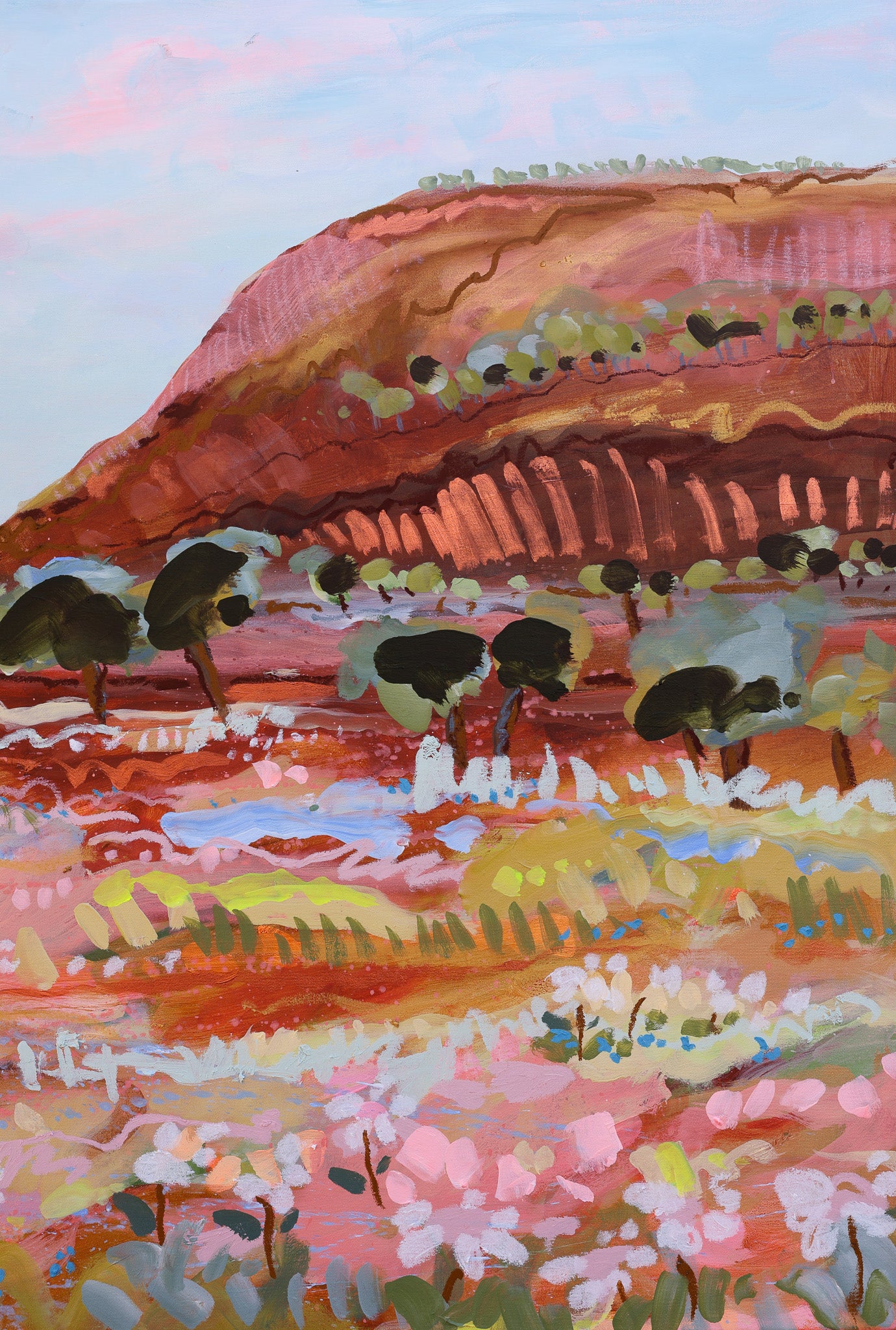 Xanthe McCrea - Daisies and Red Dirt