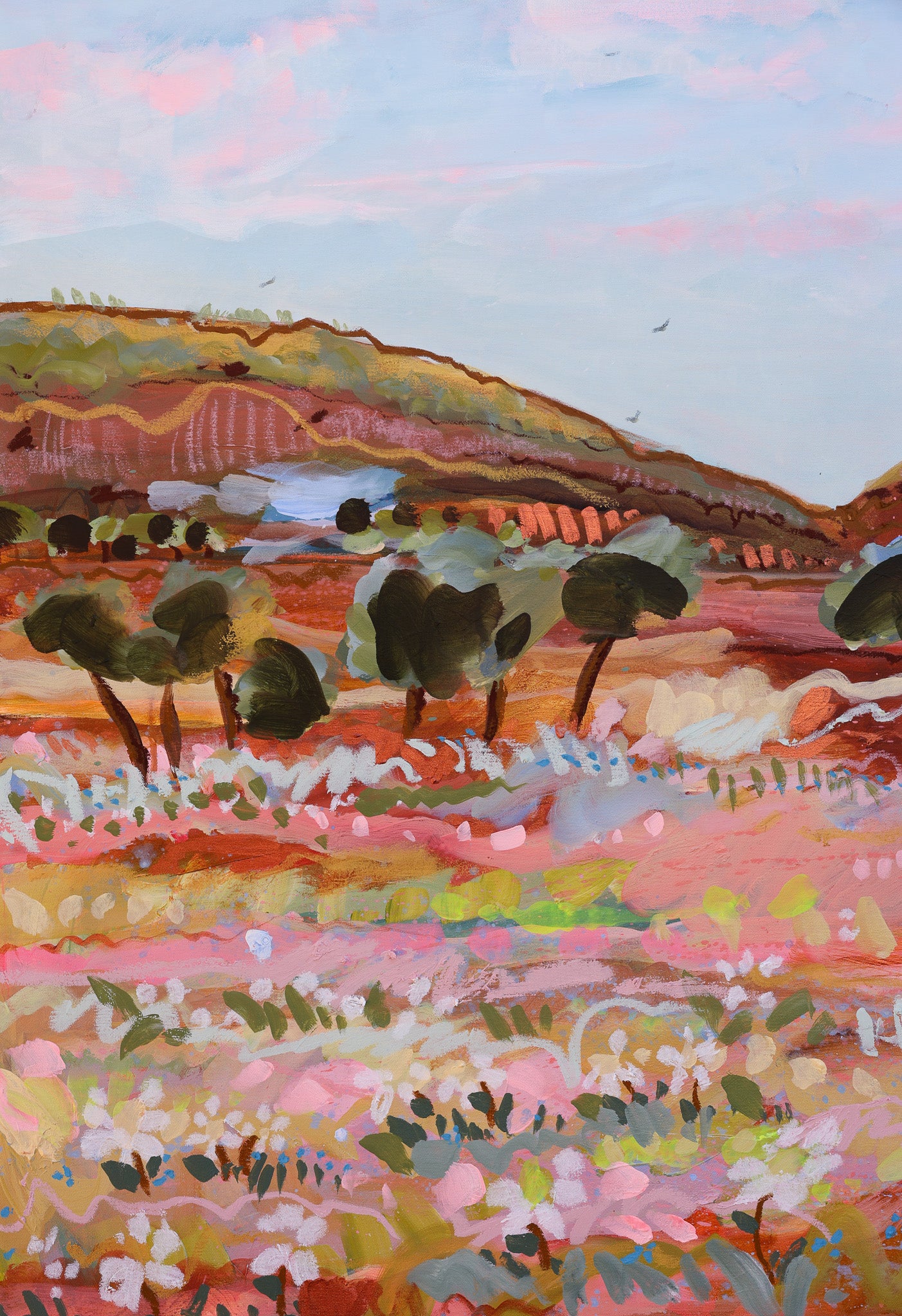 Xanthe McCrea - Daisies and Red Dirt