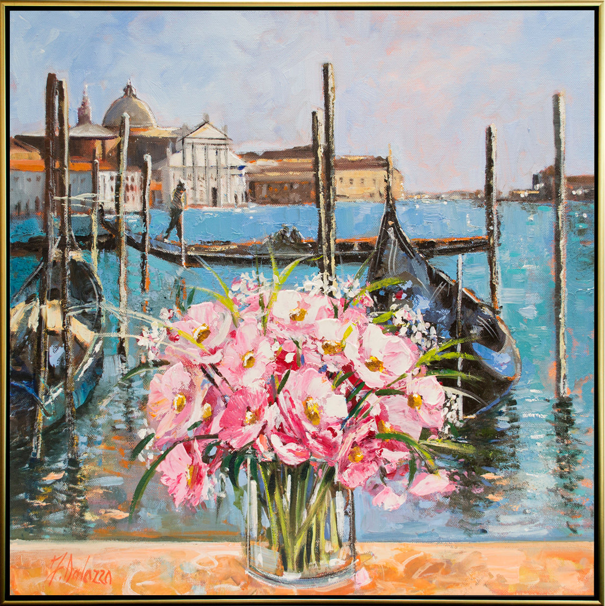 Judith Dalozzo - Gondolier In Venice