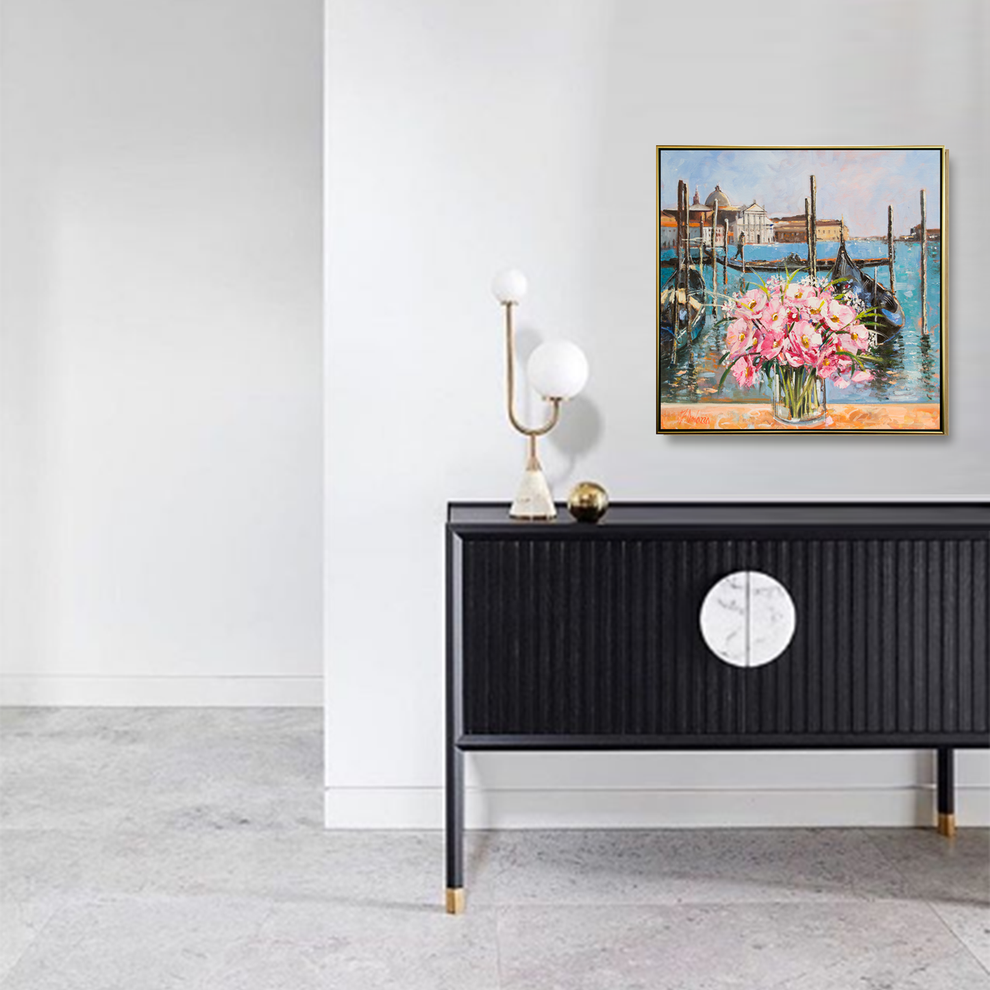 Judith Dalozzo - Gondolier In Venice