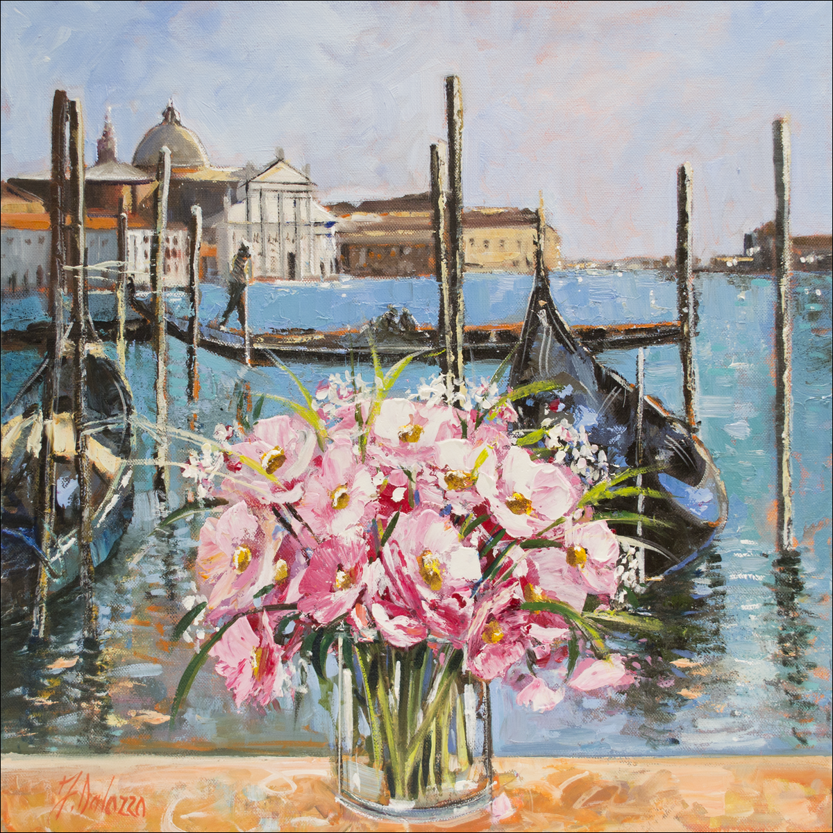 Judith Dalozzo - Gondolier In Venice