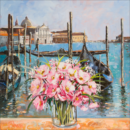 Judith Dalozzo - Gondolier In Venice