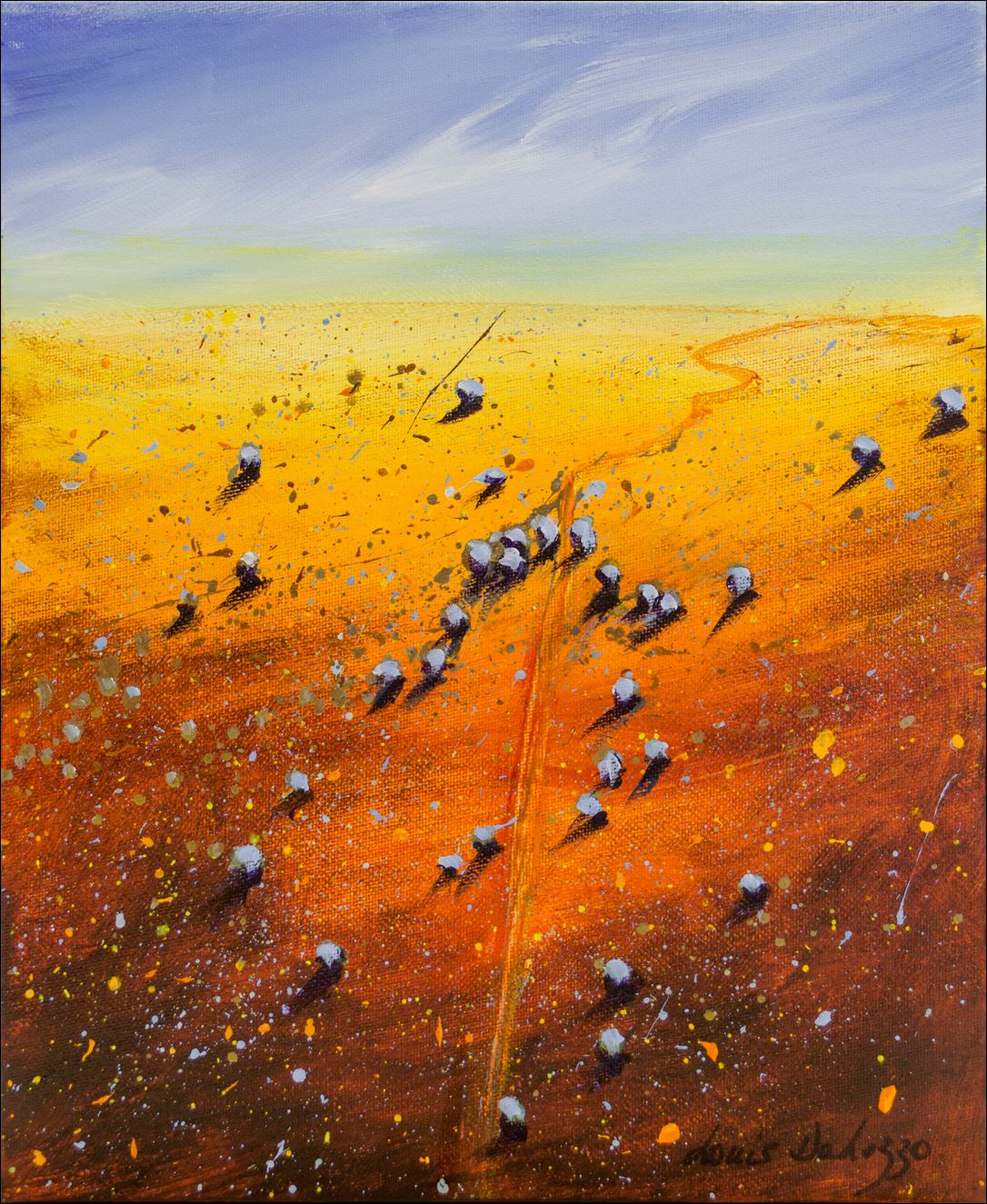 Louis Dalozzo - Study for road to nowhere